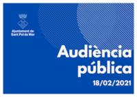 Audiència pública (18/02/2021)